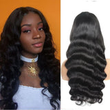 Wavymy Undetectable Natural Hairline HD Lace Wigs Loose Wave 4x4 Lace Closure Wig Human Hair Wigs