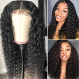 Wavymy Light and Breathable HD Lace Wigs Water Wave 4x4 Lace Closure Wig