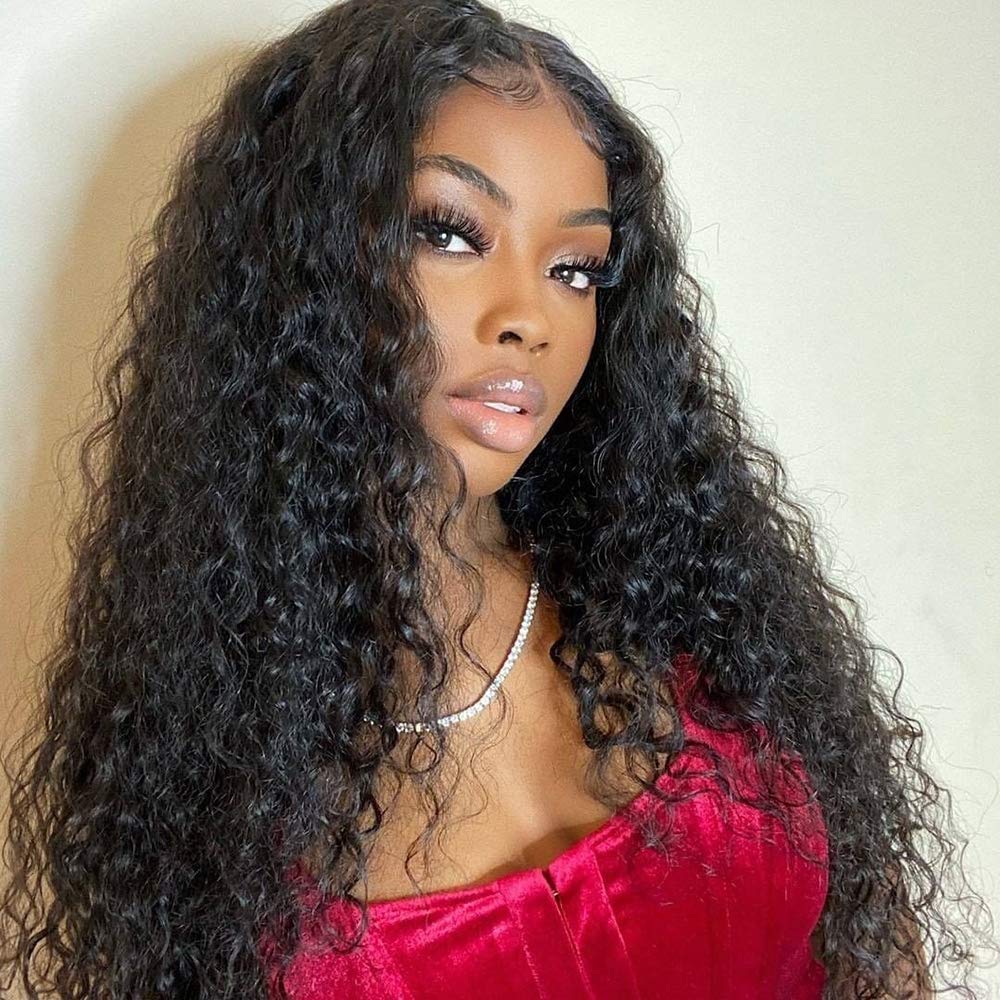 Wavymy  Jerry Curly 4x4 Lace Closure With 3 Bundles 100% Virgin Human Hair 10-26 Inch