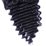 Wavymy Deep Wave Virgin Human Hair Weave 3 Bundles With 5x5 Lace Closure