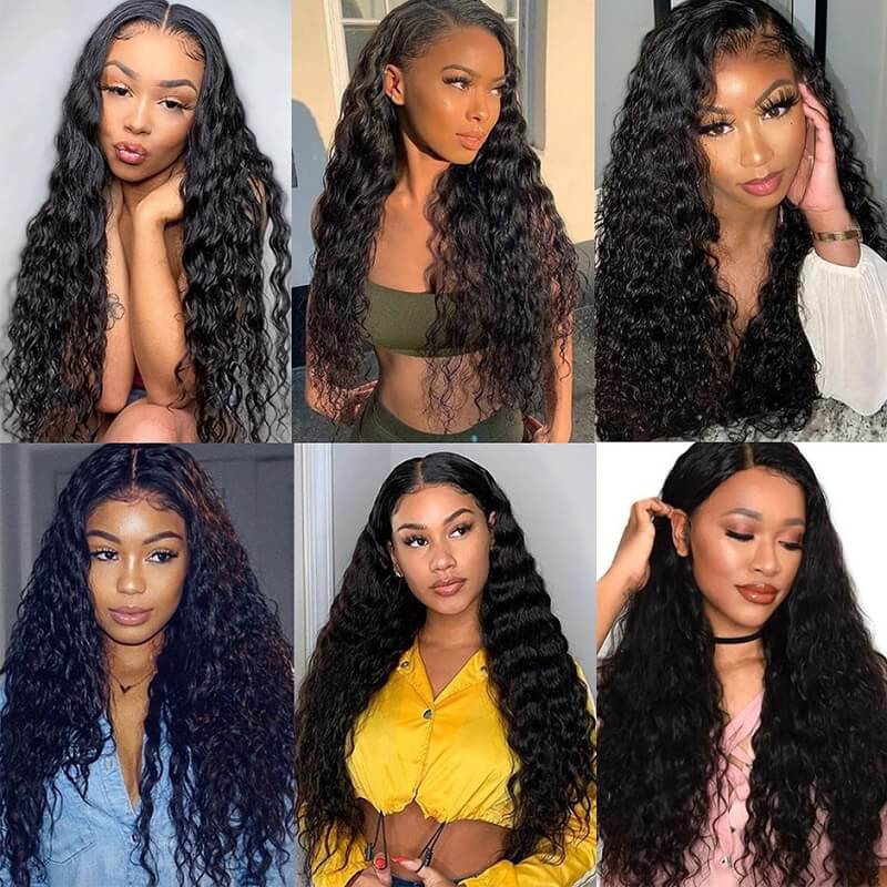 Wavymy Deep Wave 13x6 HD Lace Front Wig New HD Swiss Lace Wigs 8-30 Inch