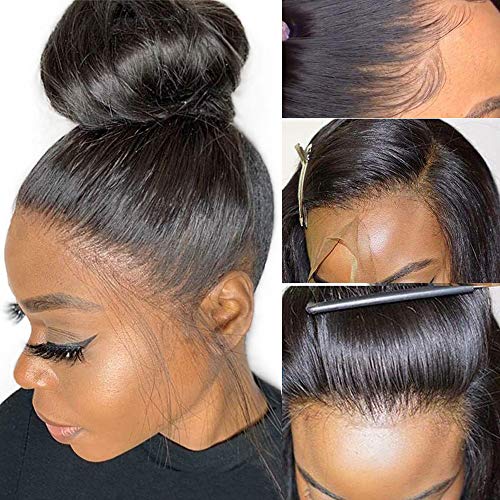 Wavymy Straight Hair Full Lace 100% Virgin Human Hair Wig Lace Front Wig