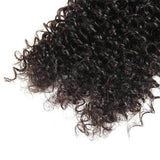 Wavymy Kinky Curly 3 Bundles With 5x5 Lace Closure Human Hair