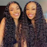Wavymy Kinky Curly 3 Bundles With 5x5 Lace Closure Human Hair