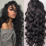 Wavymy Affordable Loose Wave 5x5 Lace Closure Human Hair Wigs