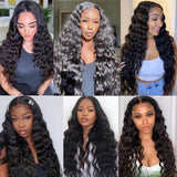 Wavymy Affordable Loose Wave 5x5 Lace Closure Human Hair Wigs