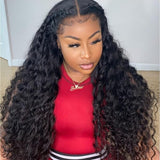 Wavymy Loose Deep Virgin Human Hair 4x4HD Lace Closure Swiss Lace Wig Undetectable Pre Plucked Hairline