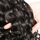 Wavymy Virgin Human Hair Water Wave 4 Bundles With 13x6 Lace Frontal Virgin Human Hair