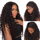 Wavymy Water Wave Natural Look 5x5 Human Hair Lace Part Wigs Lace Closure Wigs